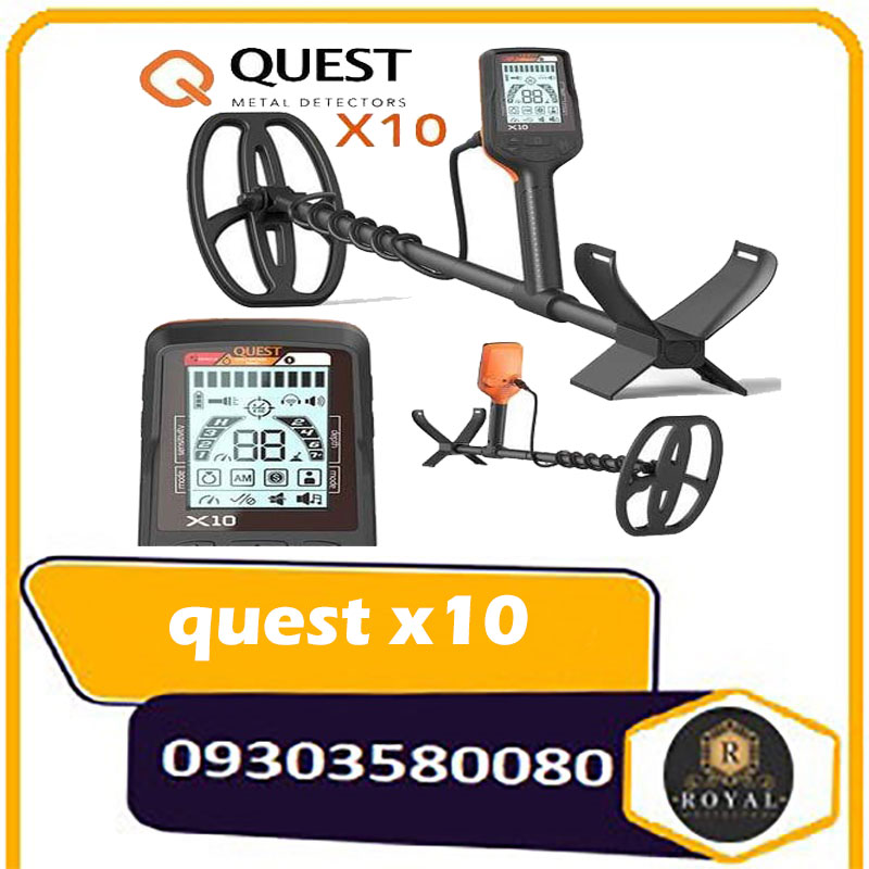 آموزش جامع کار با فلزیاب کوئست X10