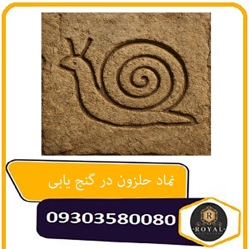 نماد حلزون در گنج یابی