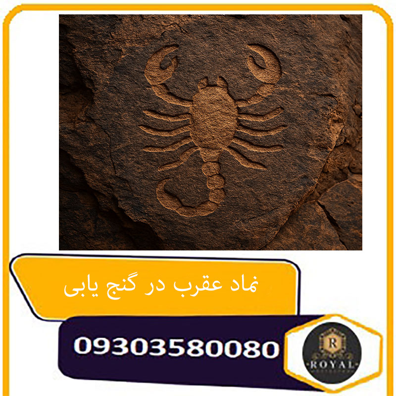 نماد عقرب در گنج یابی